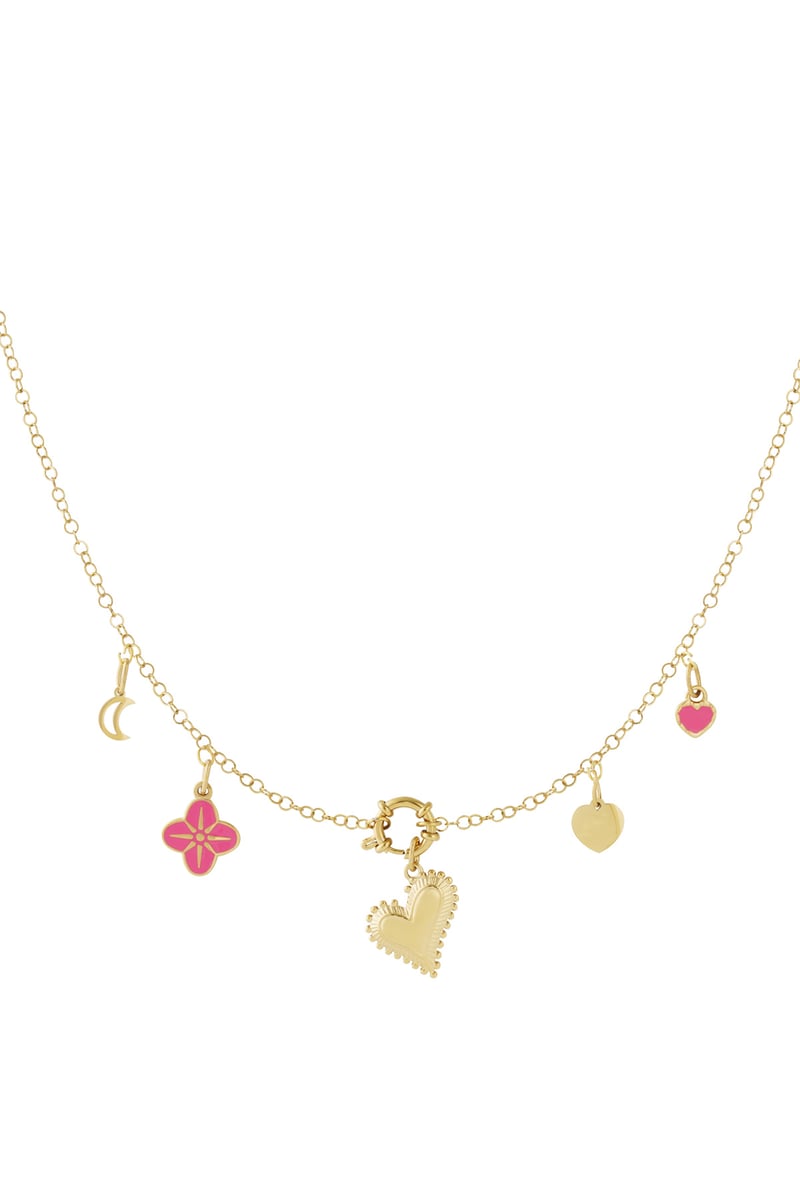 Chunky hart DIY ketting