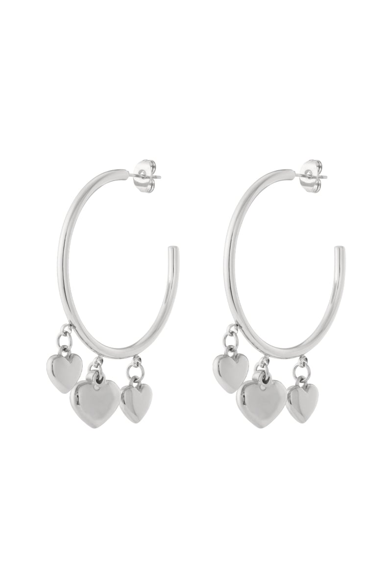 Hoepelvormige oorbellen