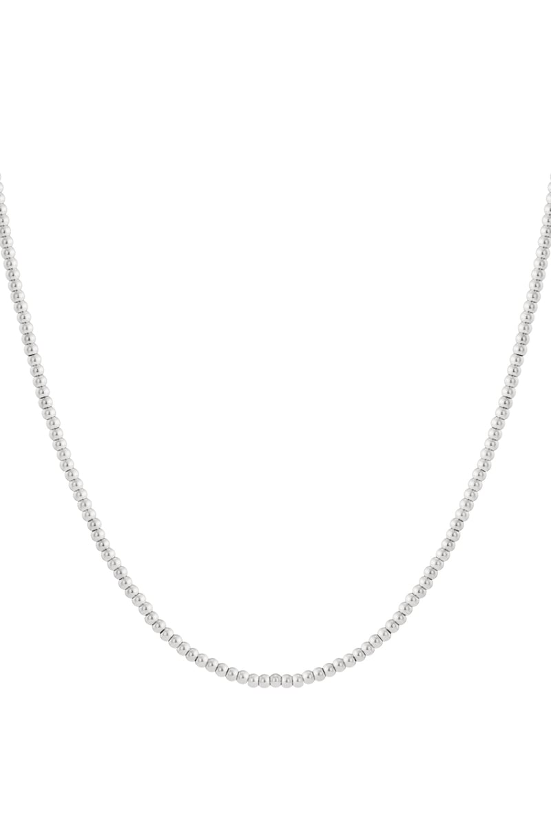 Ketting van massieve kralen - 5 mm