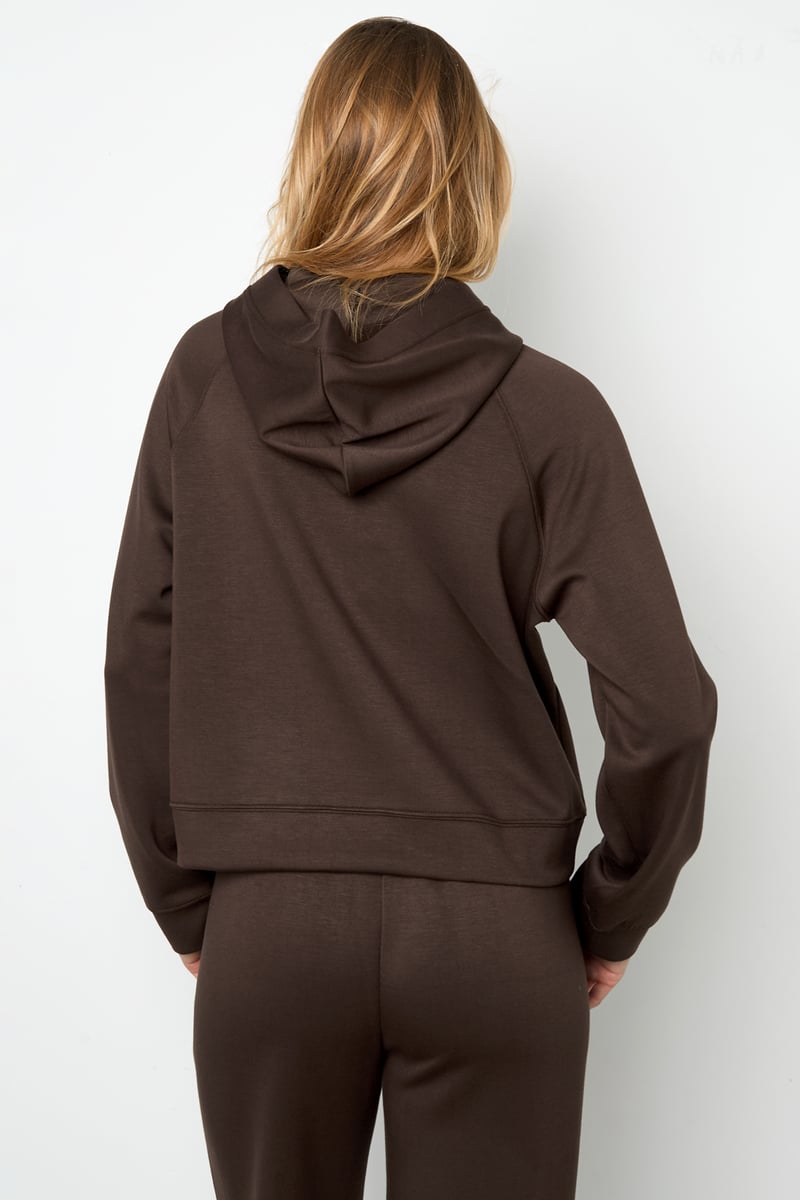 Polyestervezel (polyester) Hoodies &amp; Sweatshirts Effen kleur Sportieve All Fit Kleding