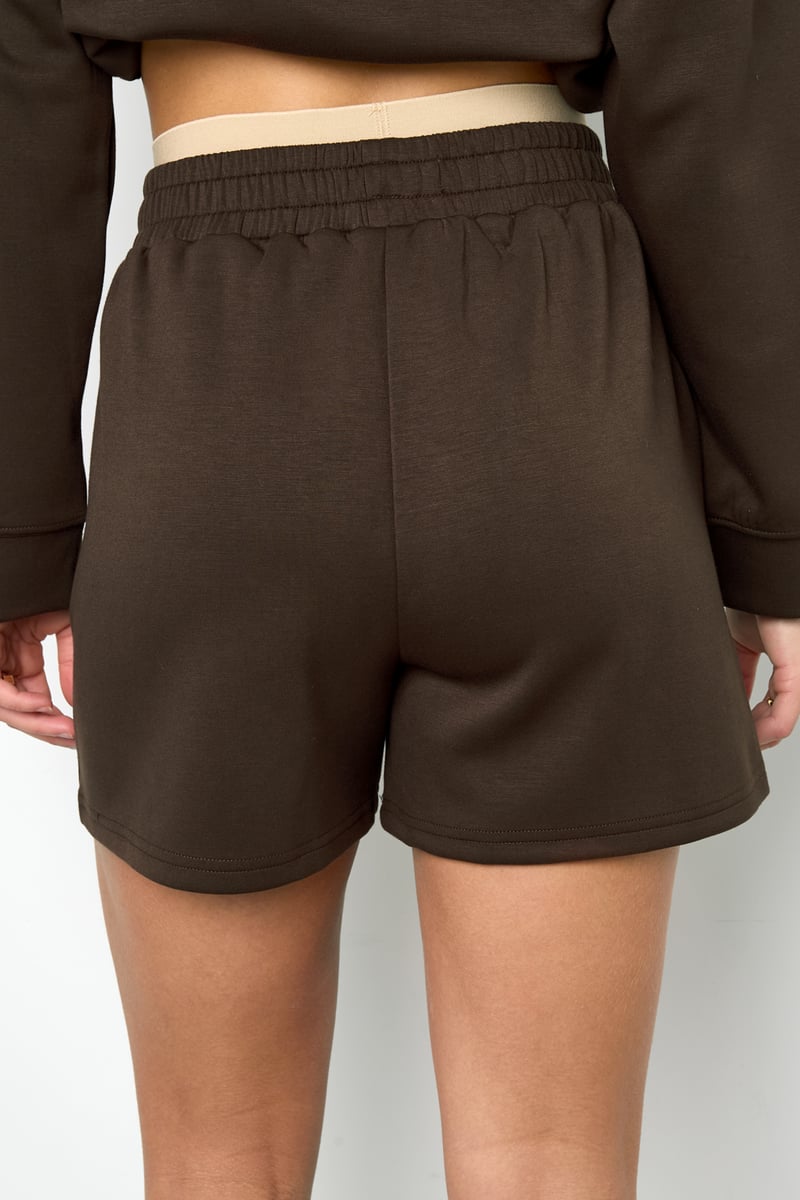 Polyestervezel (polyester) Shorts Effen kleur Sportief All Fit Kleding