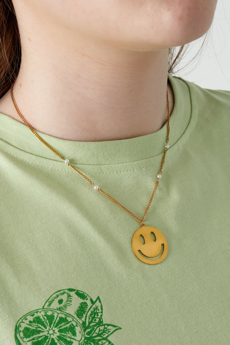 Smiley ketting