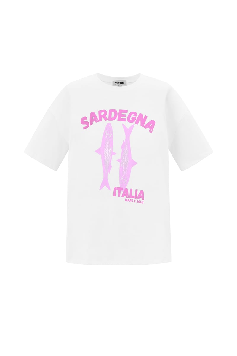 Sardegna Italia oversized T-shirt