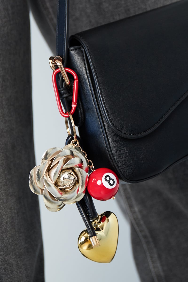 Accessory Pendant Funky - Rood