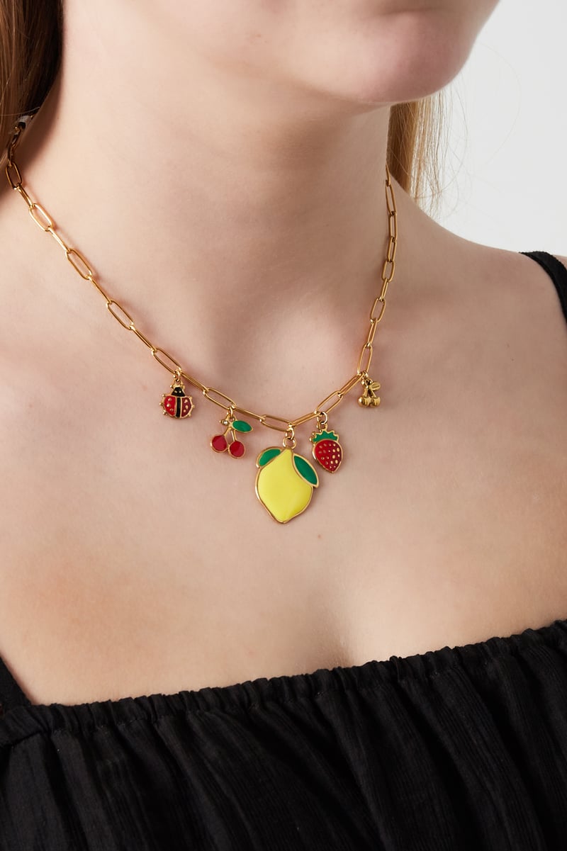 Lieveheersbeestjes ketting