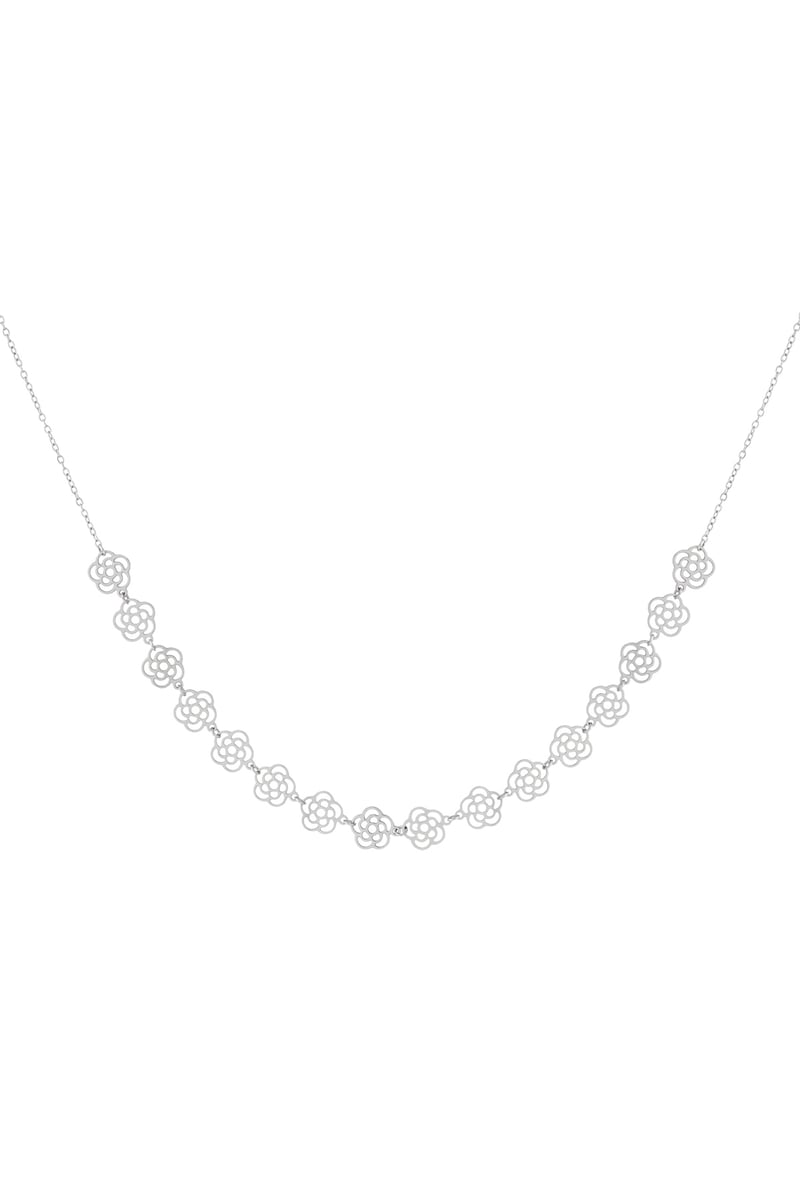 Bloemenliefde ketting