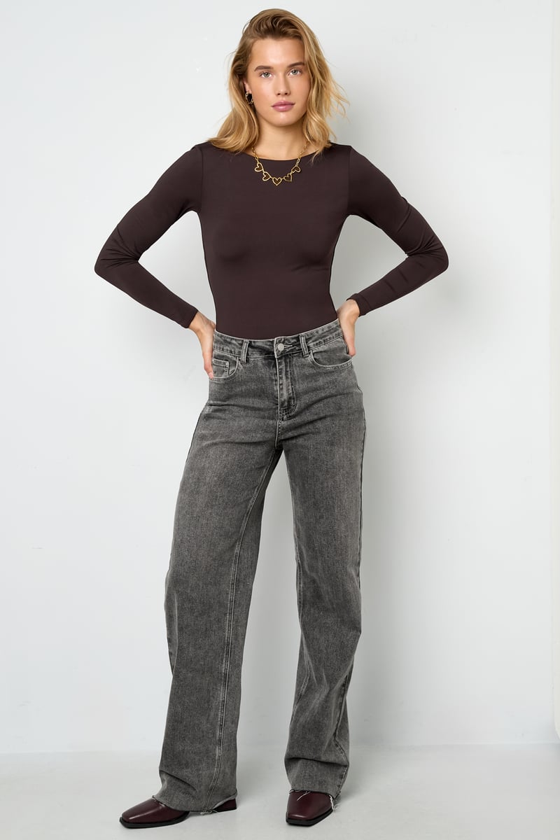 Nylon Shapewear Bodysuit Effen kleur Basic All Fit Kleding