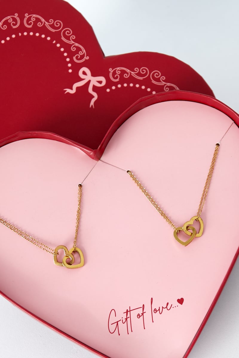 gift of love stainless steel armbanden