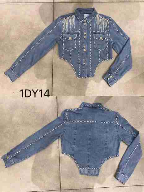 Jeans Crop Top