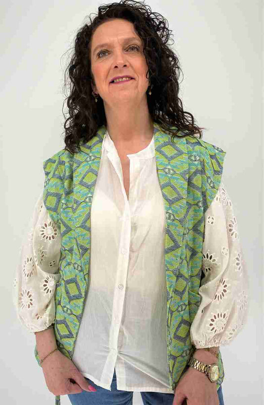 Boho Vest Blauw