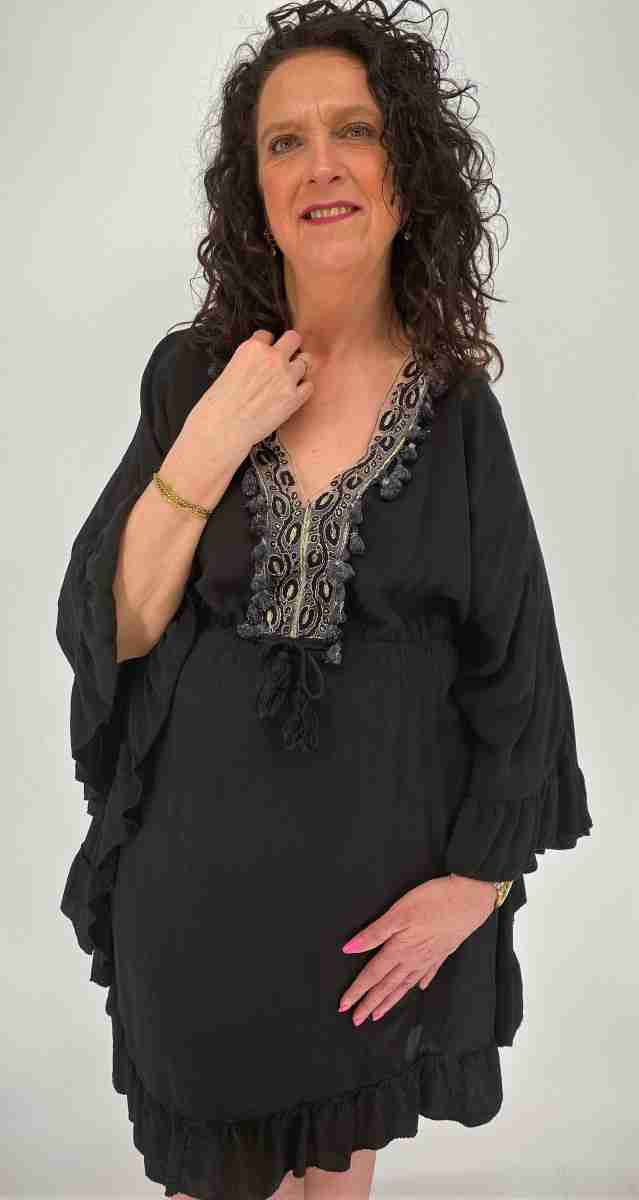 Ibiza off sholder jurk