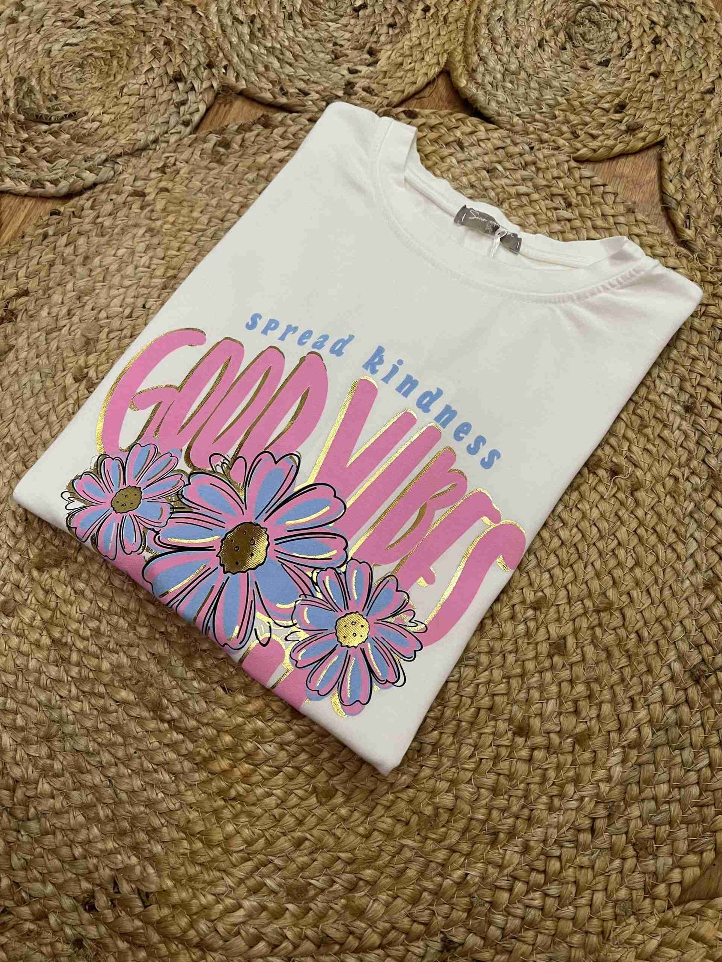 T-shirt Good Vibes Oversized