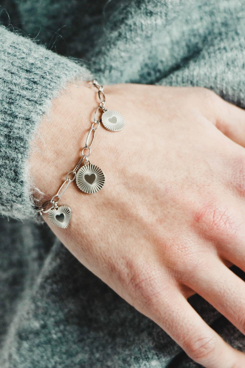 Armband Locked in Love Goud kleur Stainless Steel