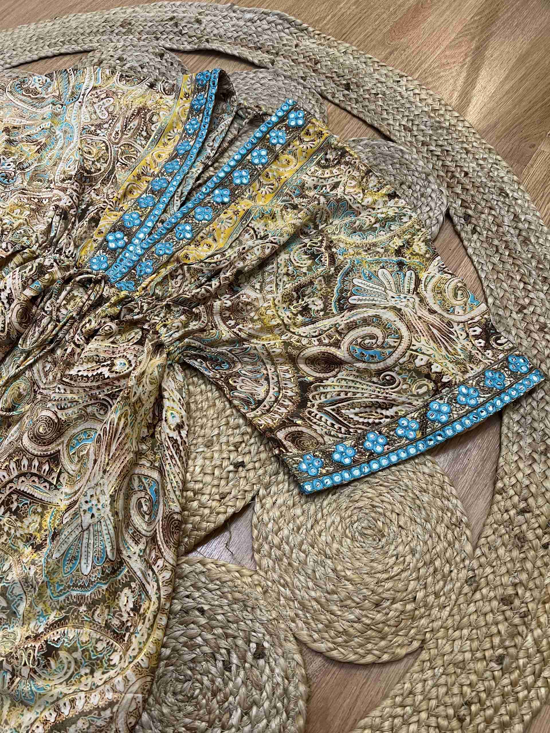Ibiza Dress beige Kort