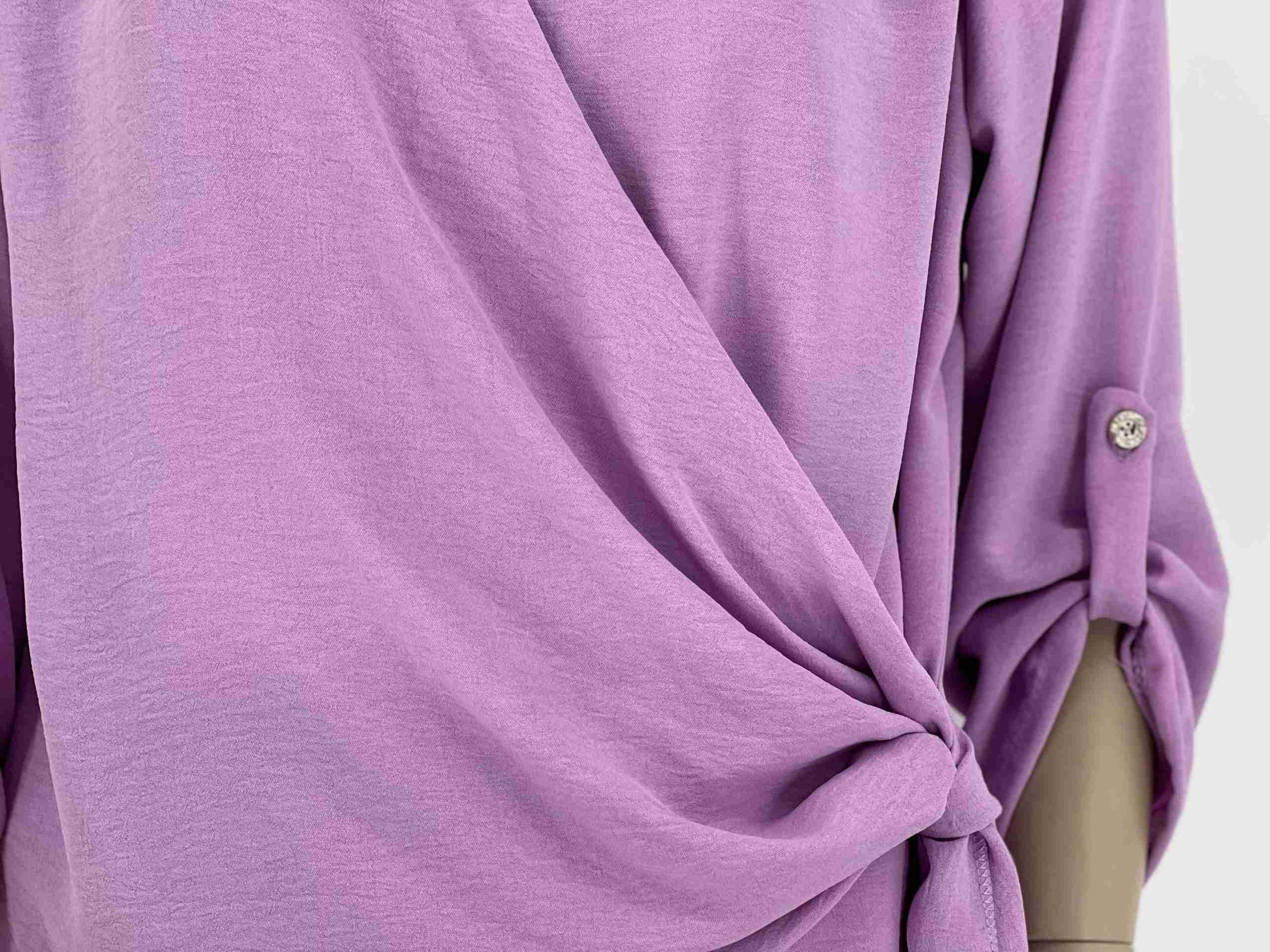 Lila Overslag Top