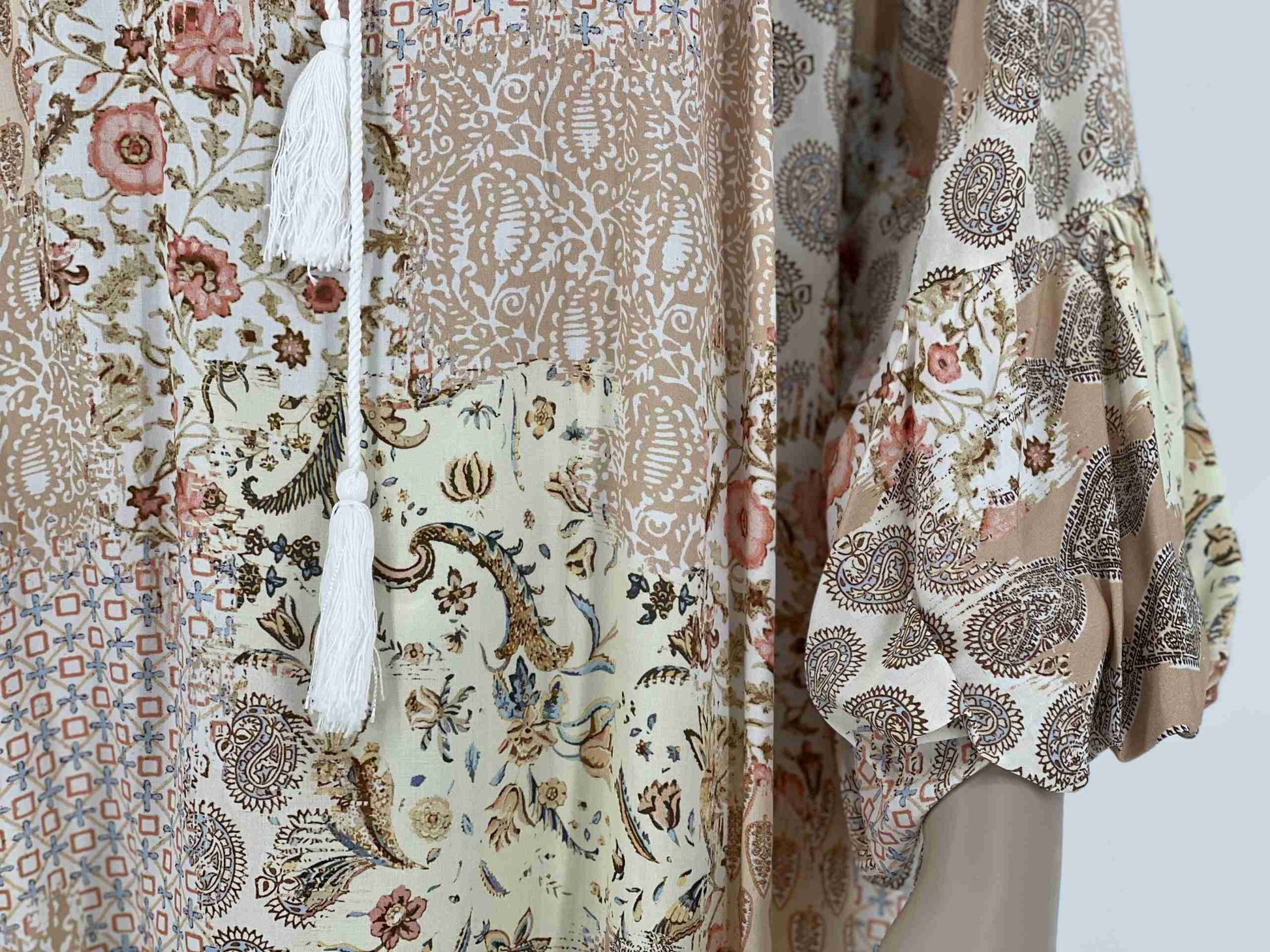 Ibiza Tuniek Blouse Beige