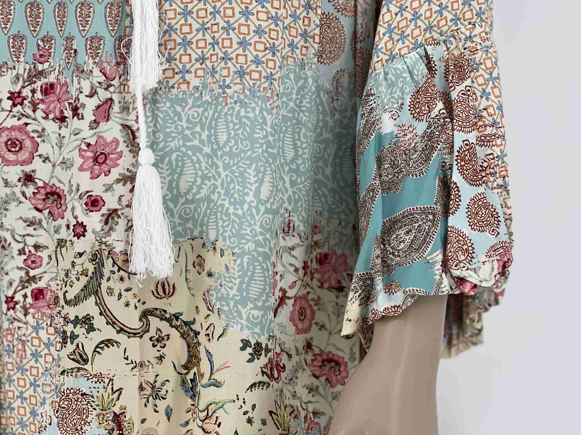 Ibiza Tuniek Blouse Blauw