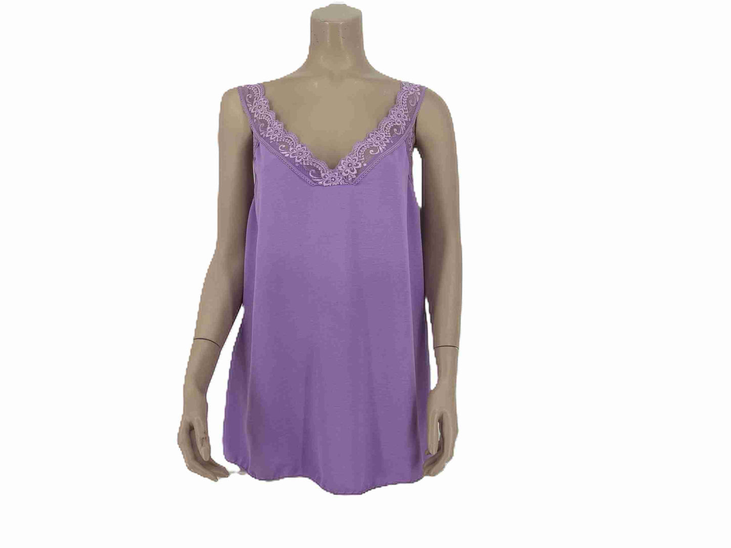 Basic Top met Kant Lila