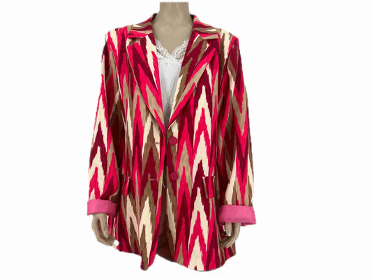 Oversized Blazer Fuchsia