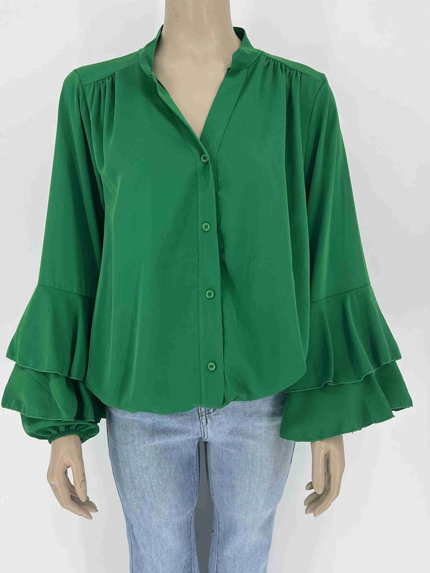 blouse Lily Groen