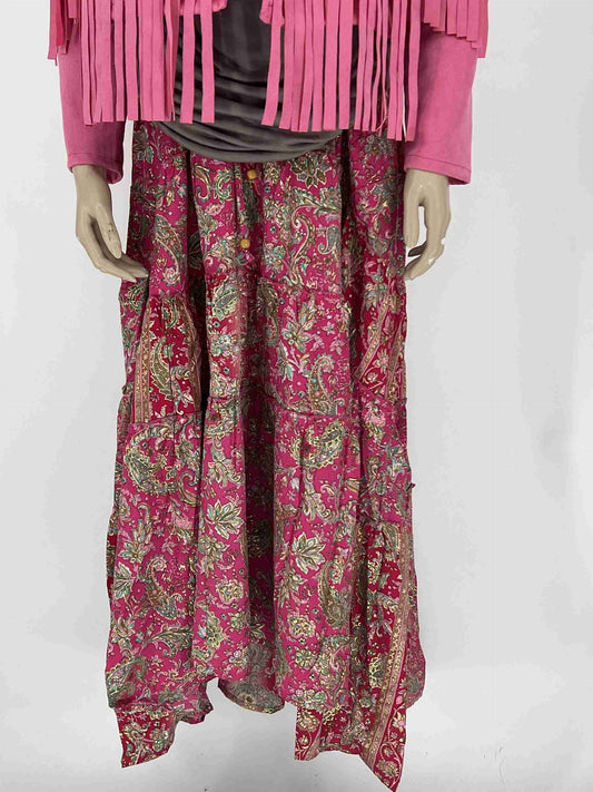 Boho rok rose goud