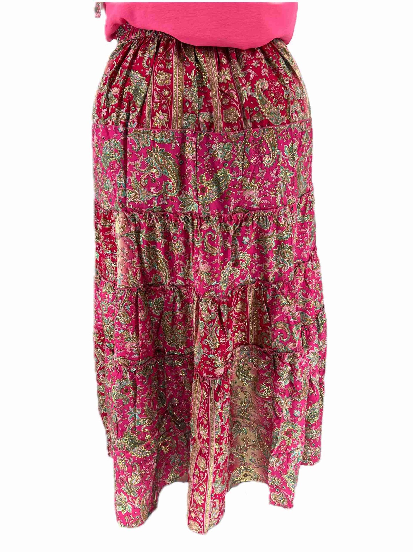 Boho rok rose goud