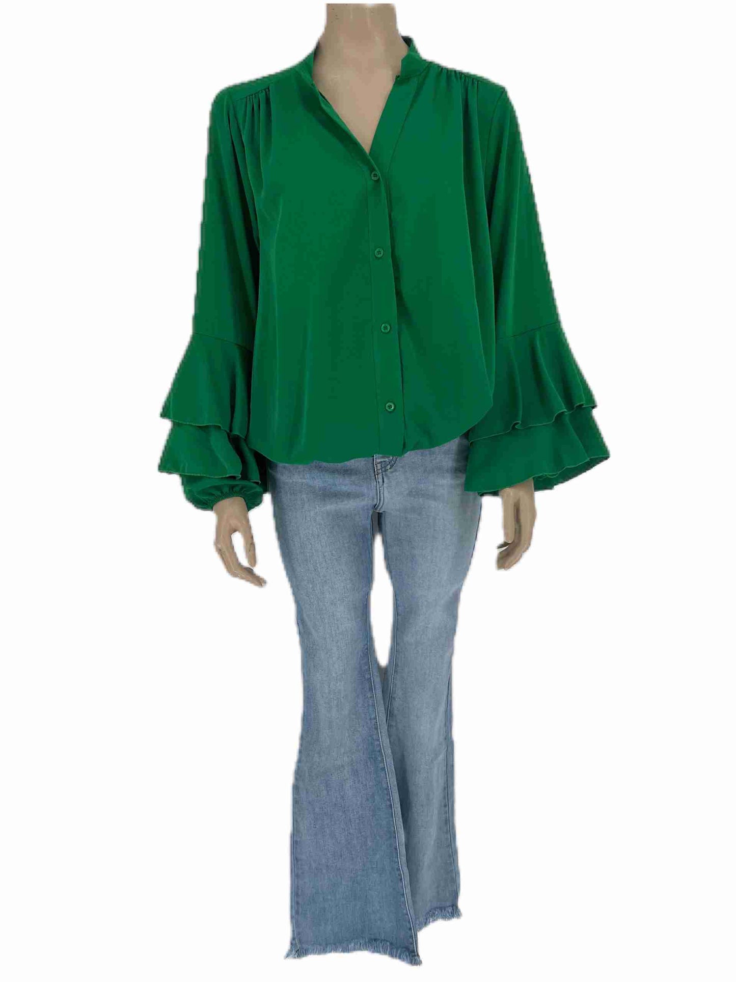 blouse Lily Groen