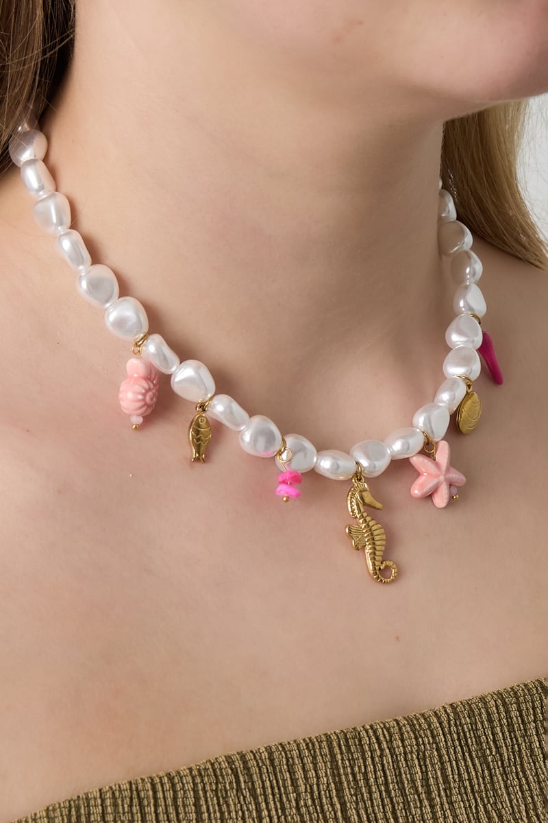 Imitatieparel kralen kettingen Turtle Casual vakantie/strand eenvoudige serie dames sieraden