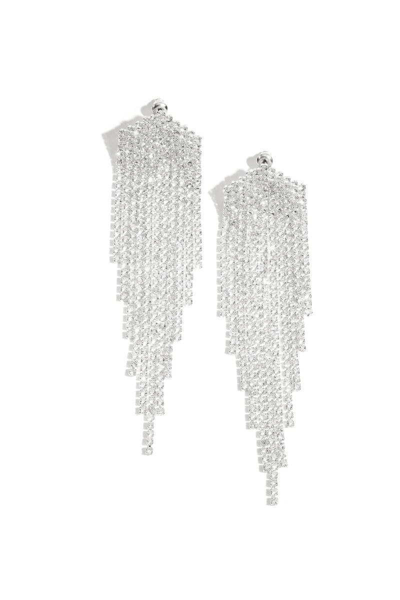 Koperen oorbellen met hanger, geometrisch, elegant, kerst, luxe serie, damessieraden