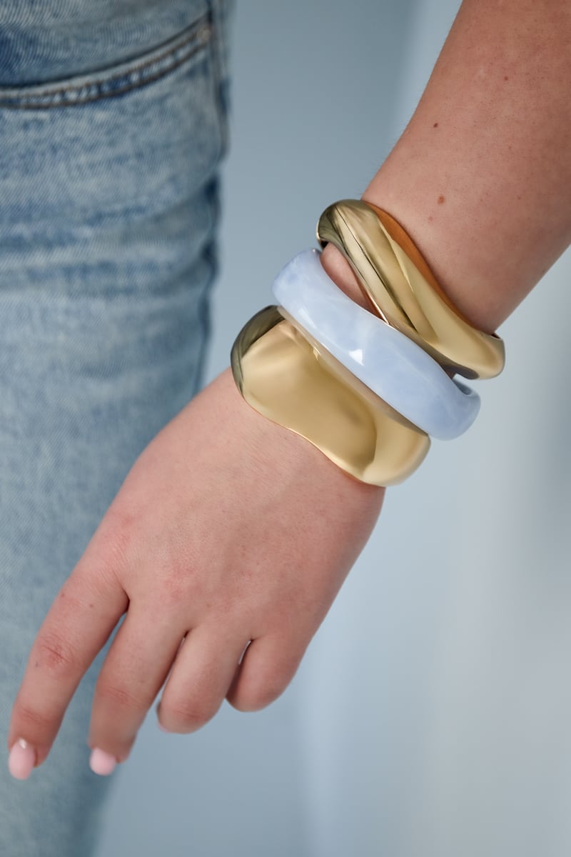 Zachte schelp armband