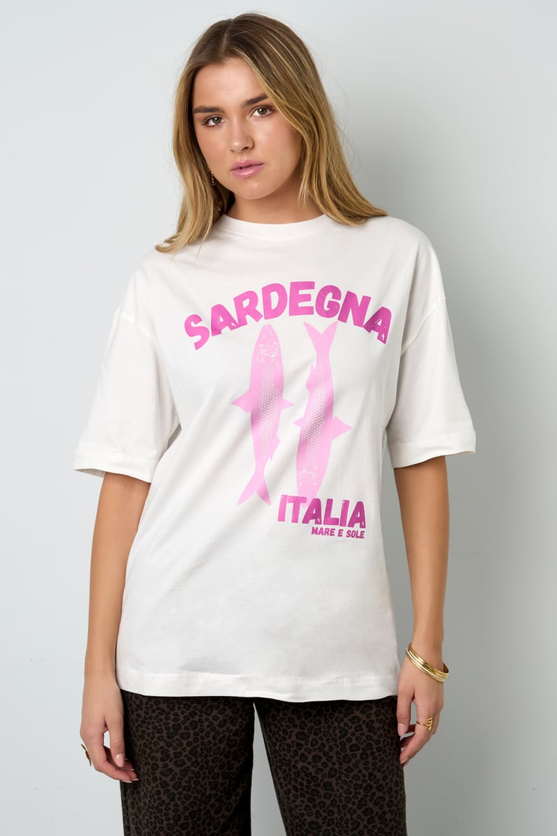 Sardegna Italia oversized T-shirt