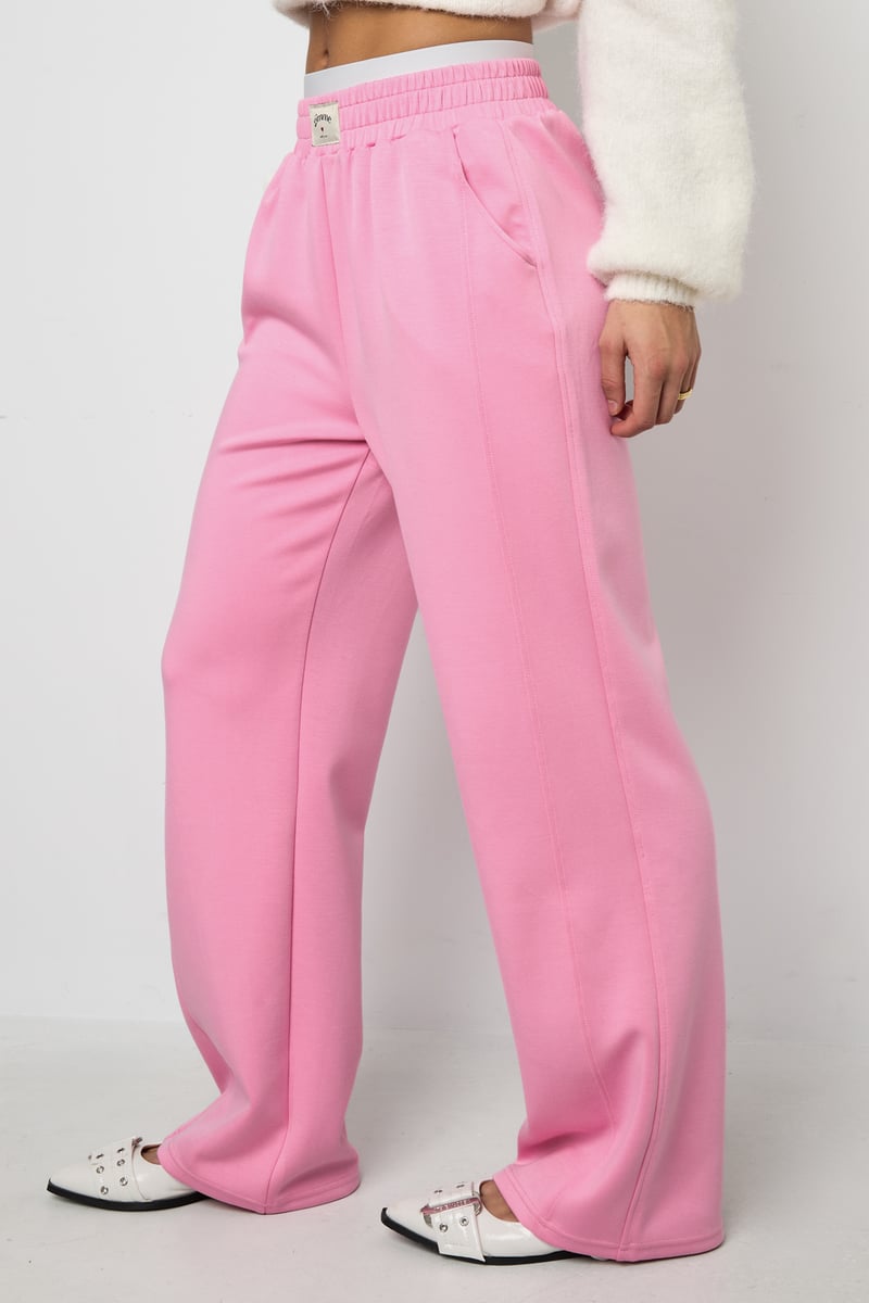 Polyestervezel (polyester) Rechte broek Effen kleur Sportief All Fit Kleding