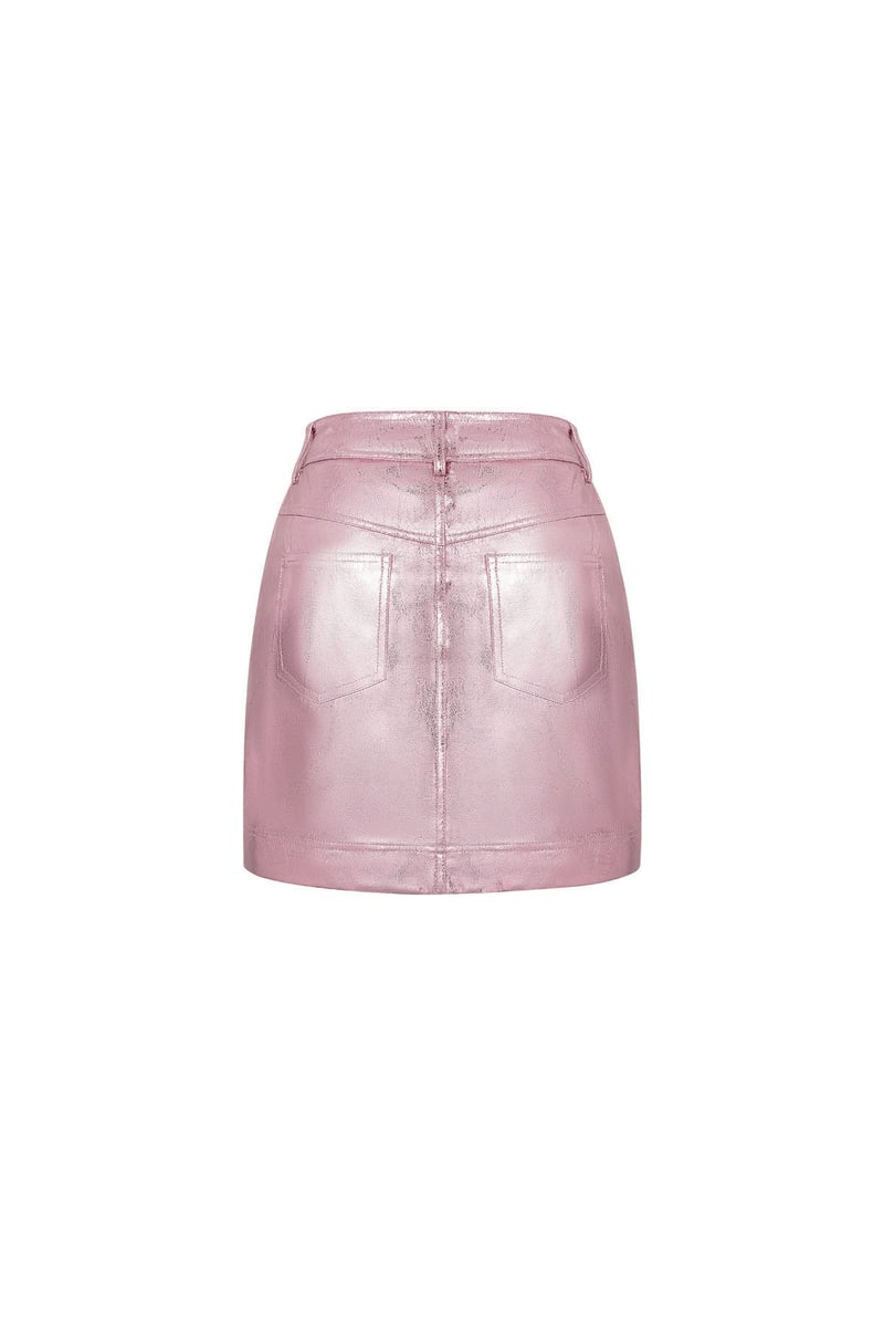 Pink Love Mini Rok - Roze