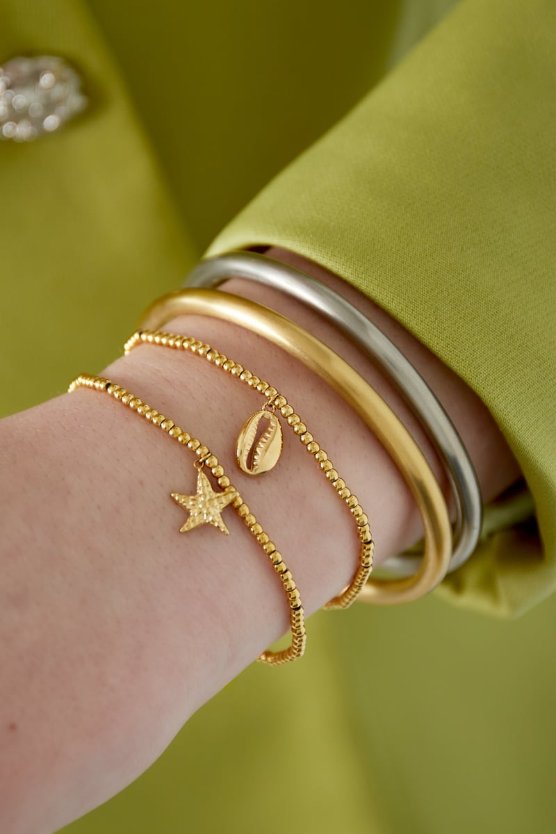 simpele schelp armband