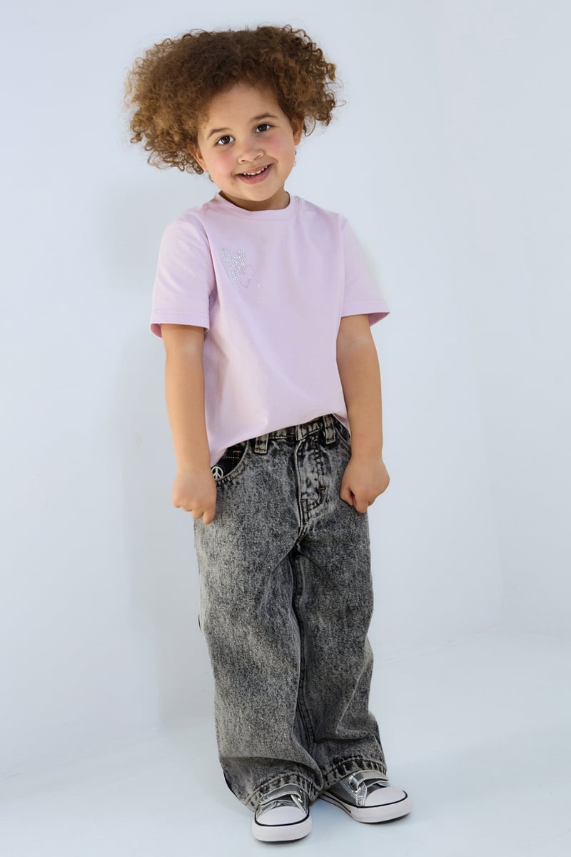 Mini me & you t-shirt kind 8 jaar - Wit