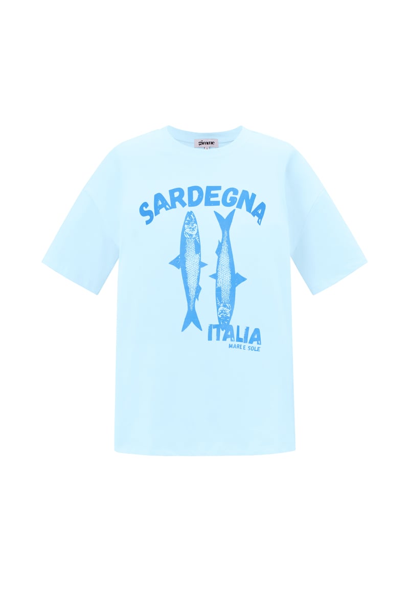 Sardegna Italia oversized T-shirt