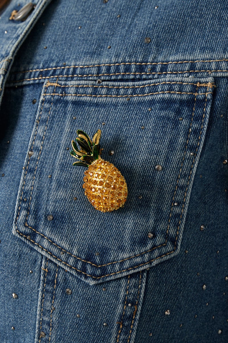 Ananas broche