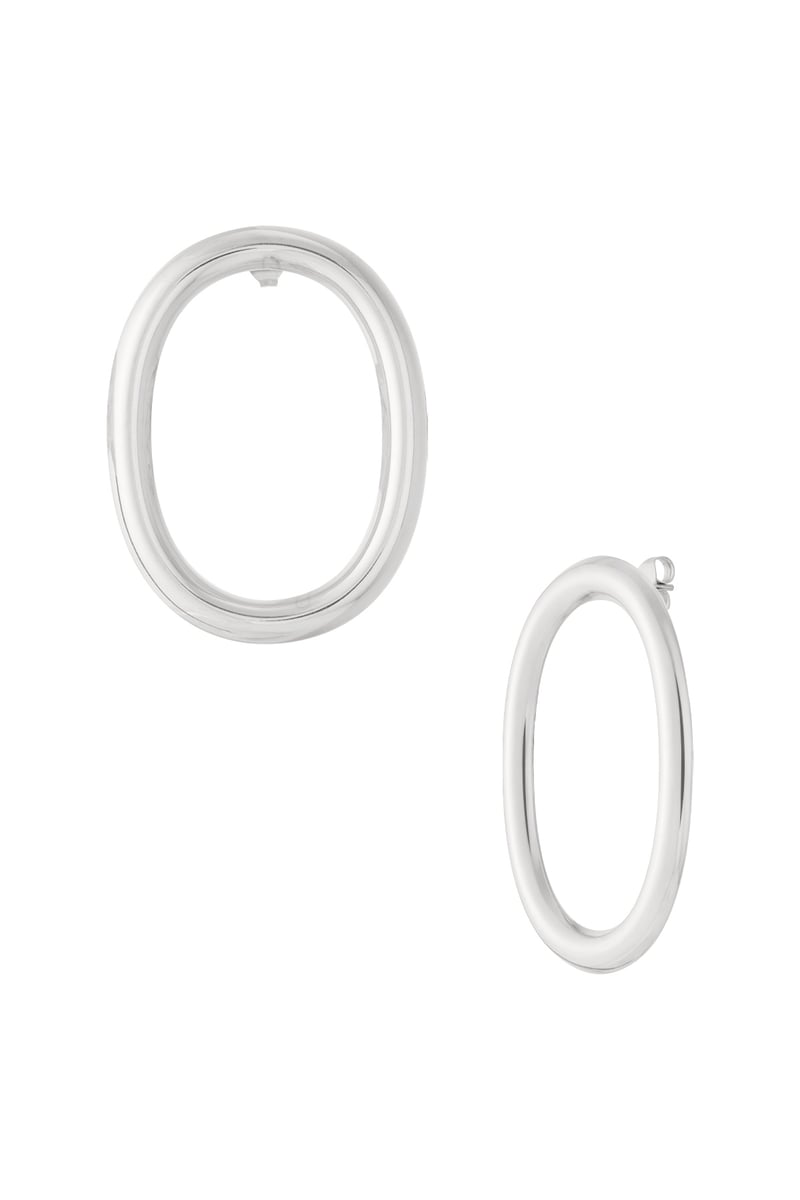 Oval Hoop earrings