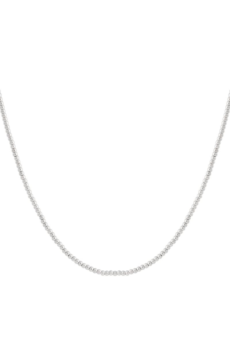 Ketting van massieve kralen - 4 mm