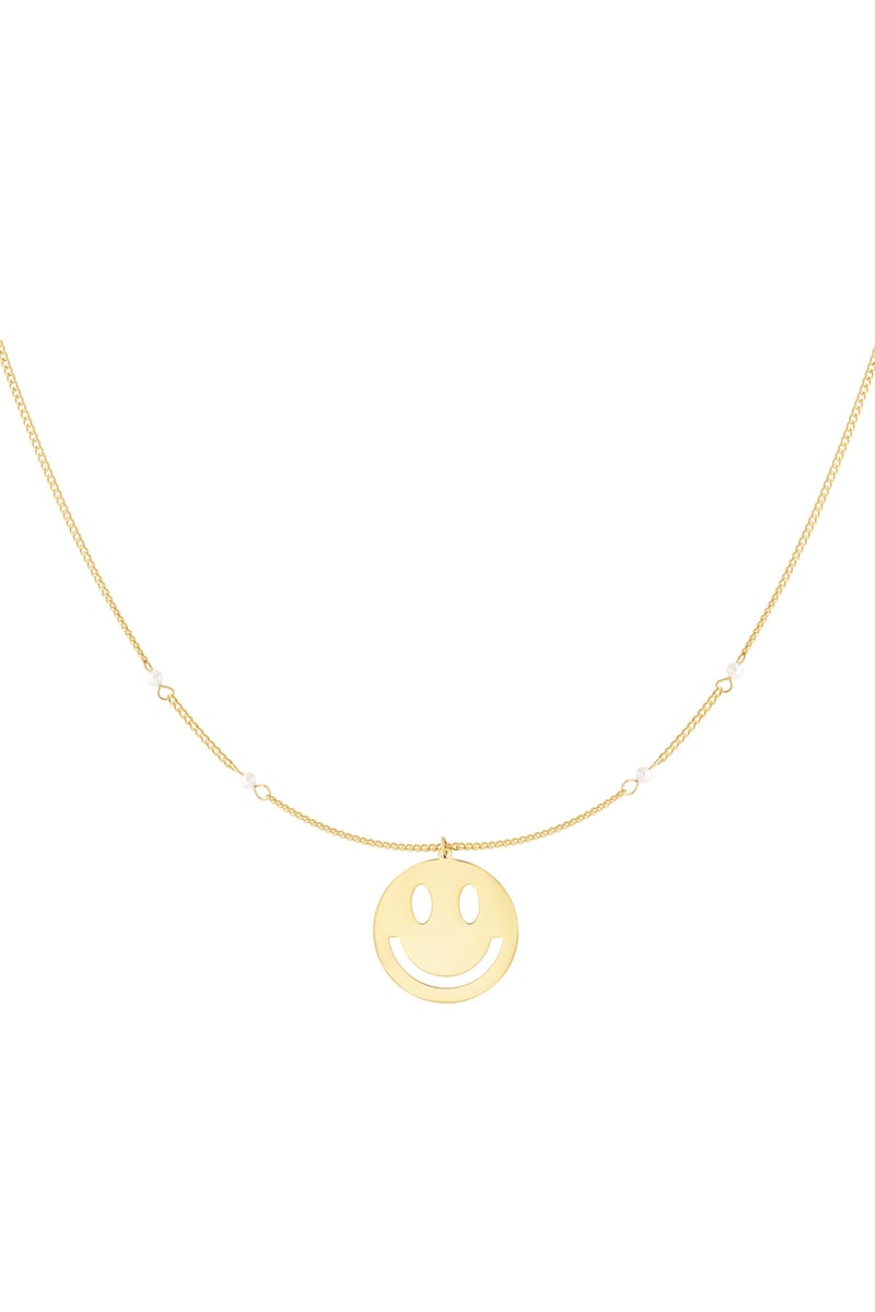 Smiley ketting