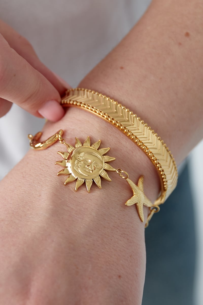 Zon Maan Ster Ketting