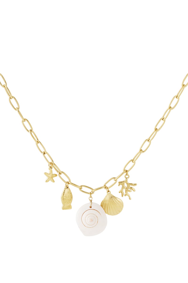 Beachy Charms ketting