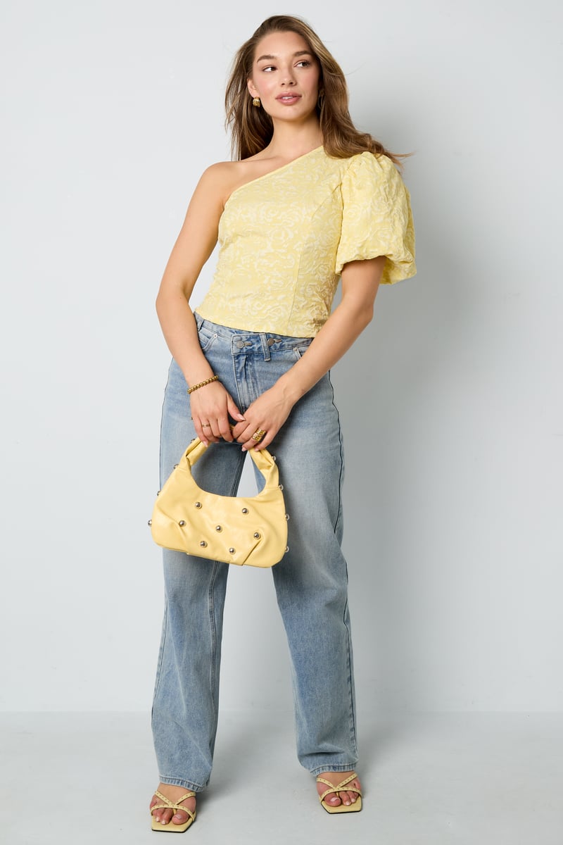 Tops met korte mouwen Bloemenprint Elegant Lente/Zomer