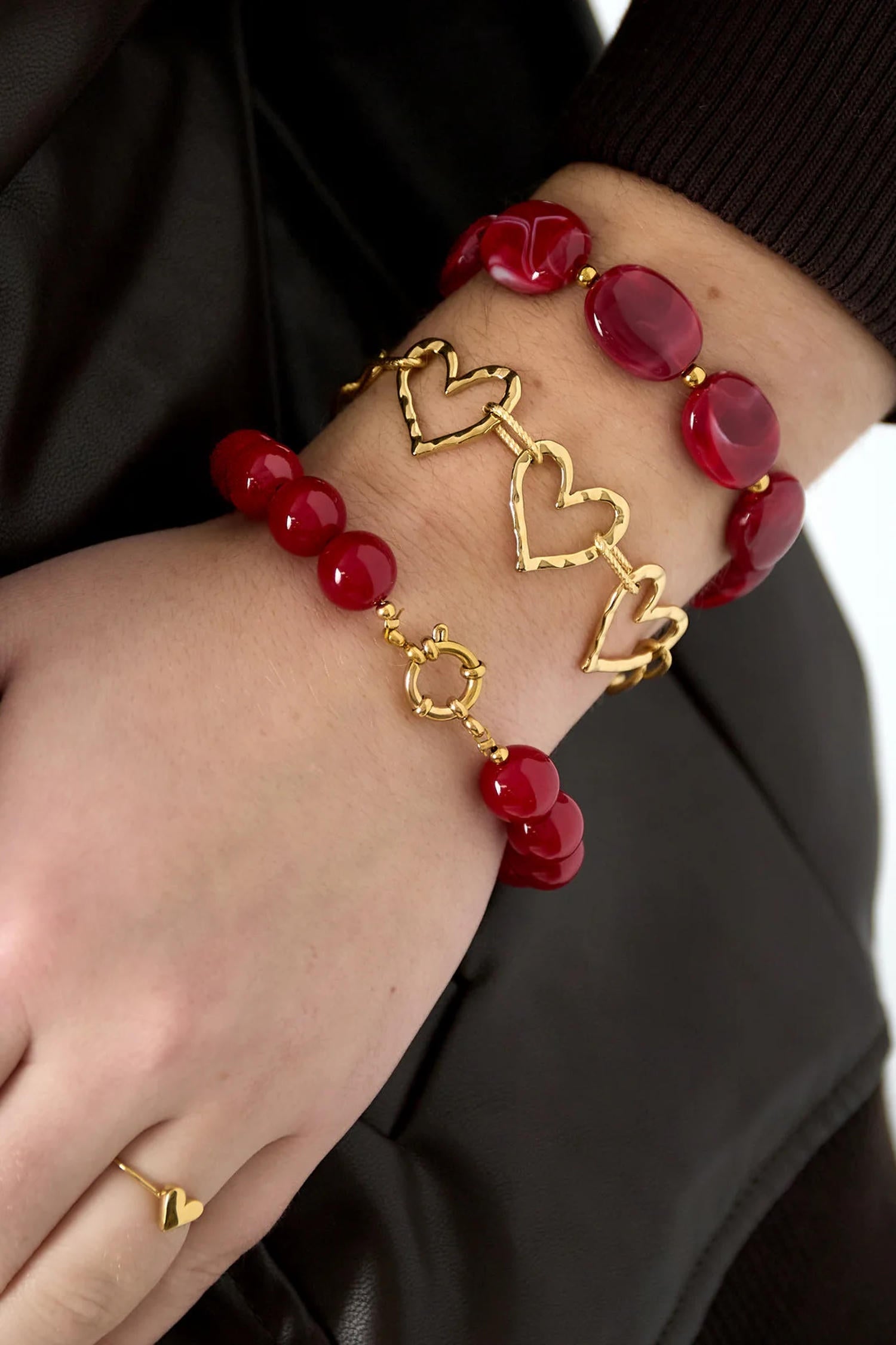 Hars kralen armbanden kralen DIY Dagelijkse eenvoudige serie Dames sieraden-12mm