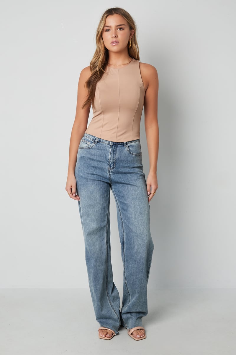 Sportieve mouwloze top basic