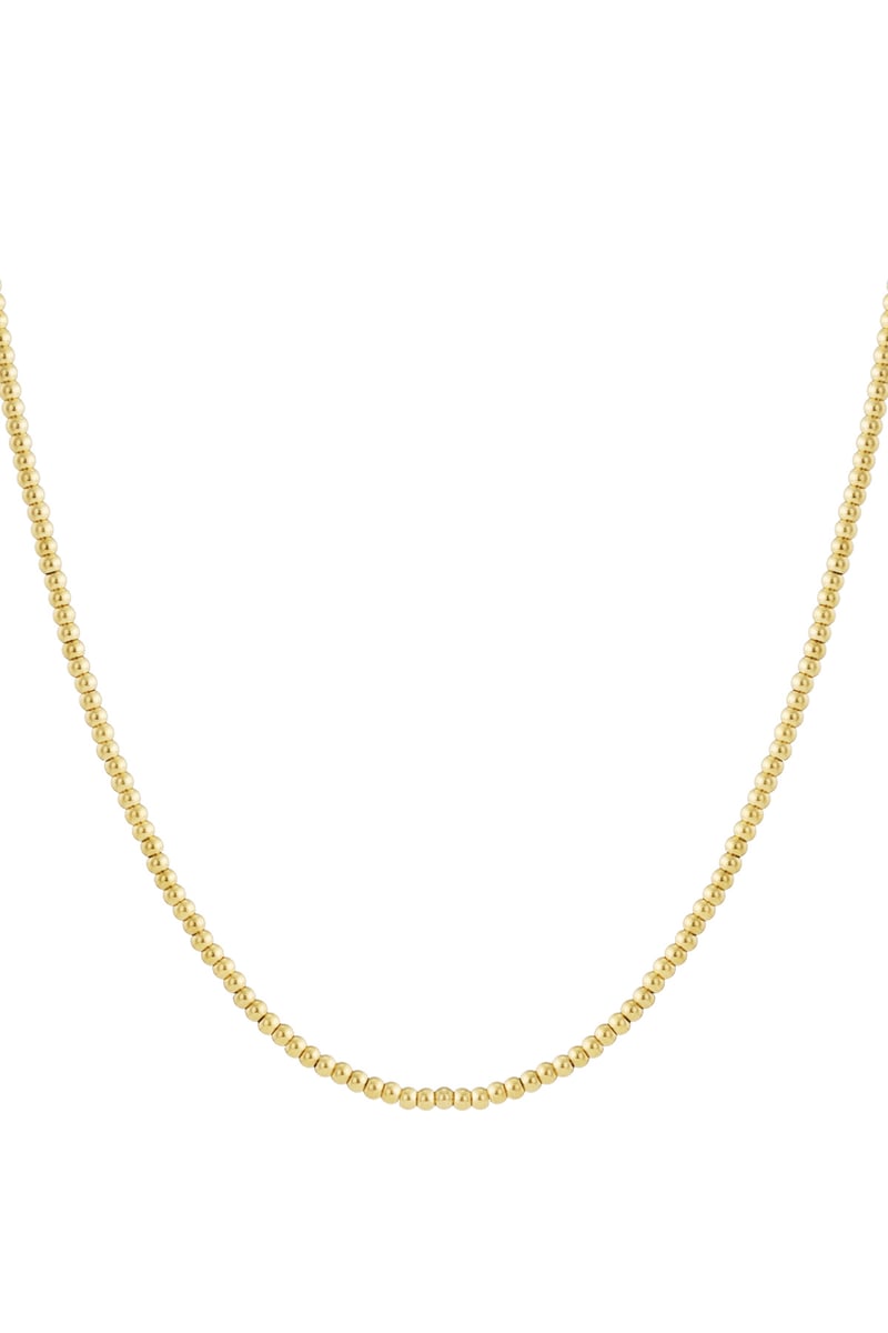 Ketting van massieve kralen - 5 mm