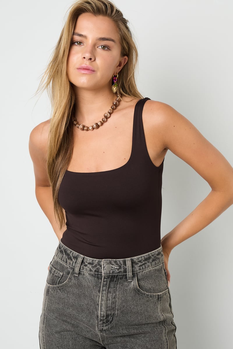 Shapewear mouwloos body basic