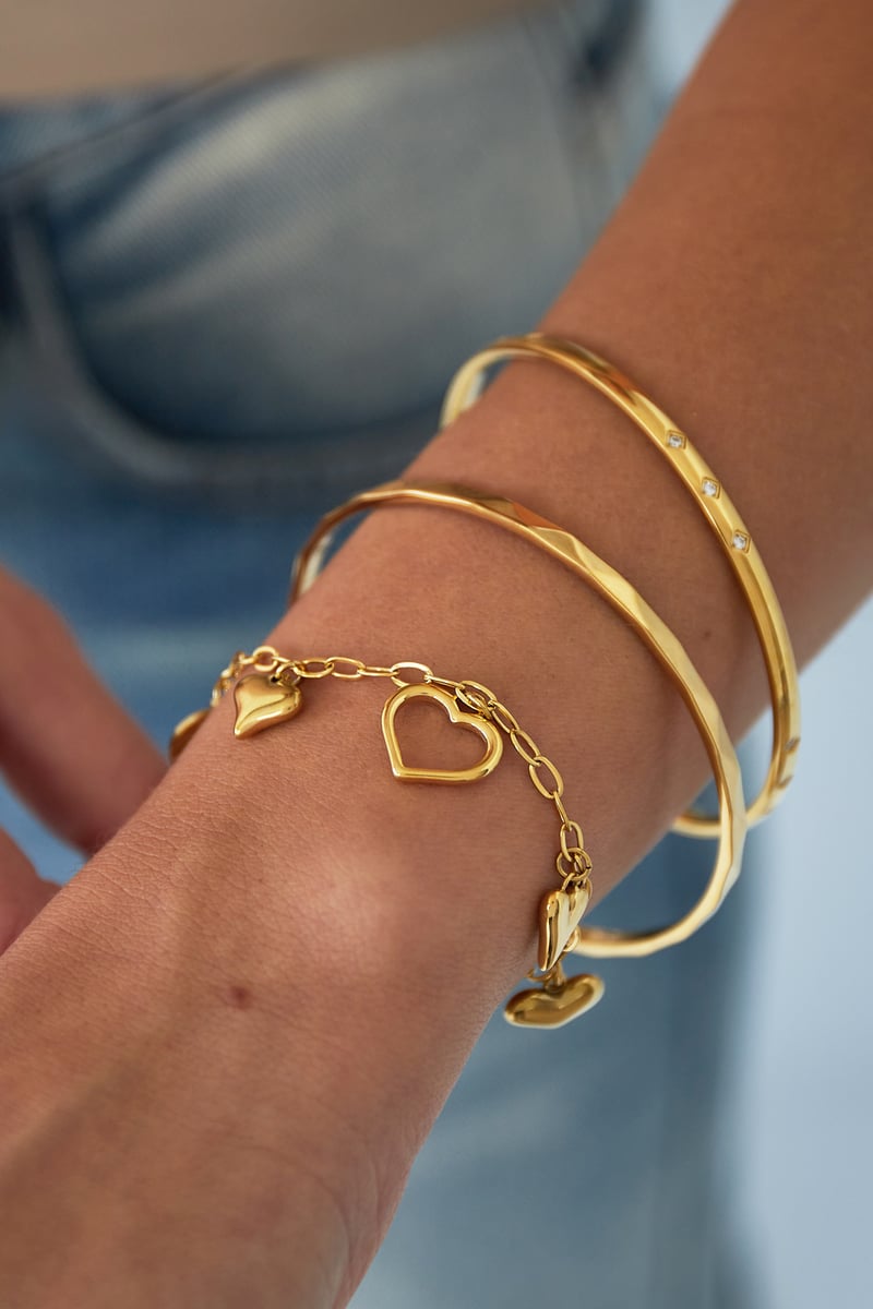 Eenvoudige mini-diamanten armband