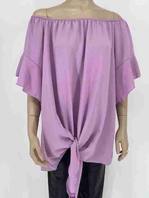 knoop off shoulder shirt